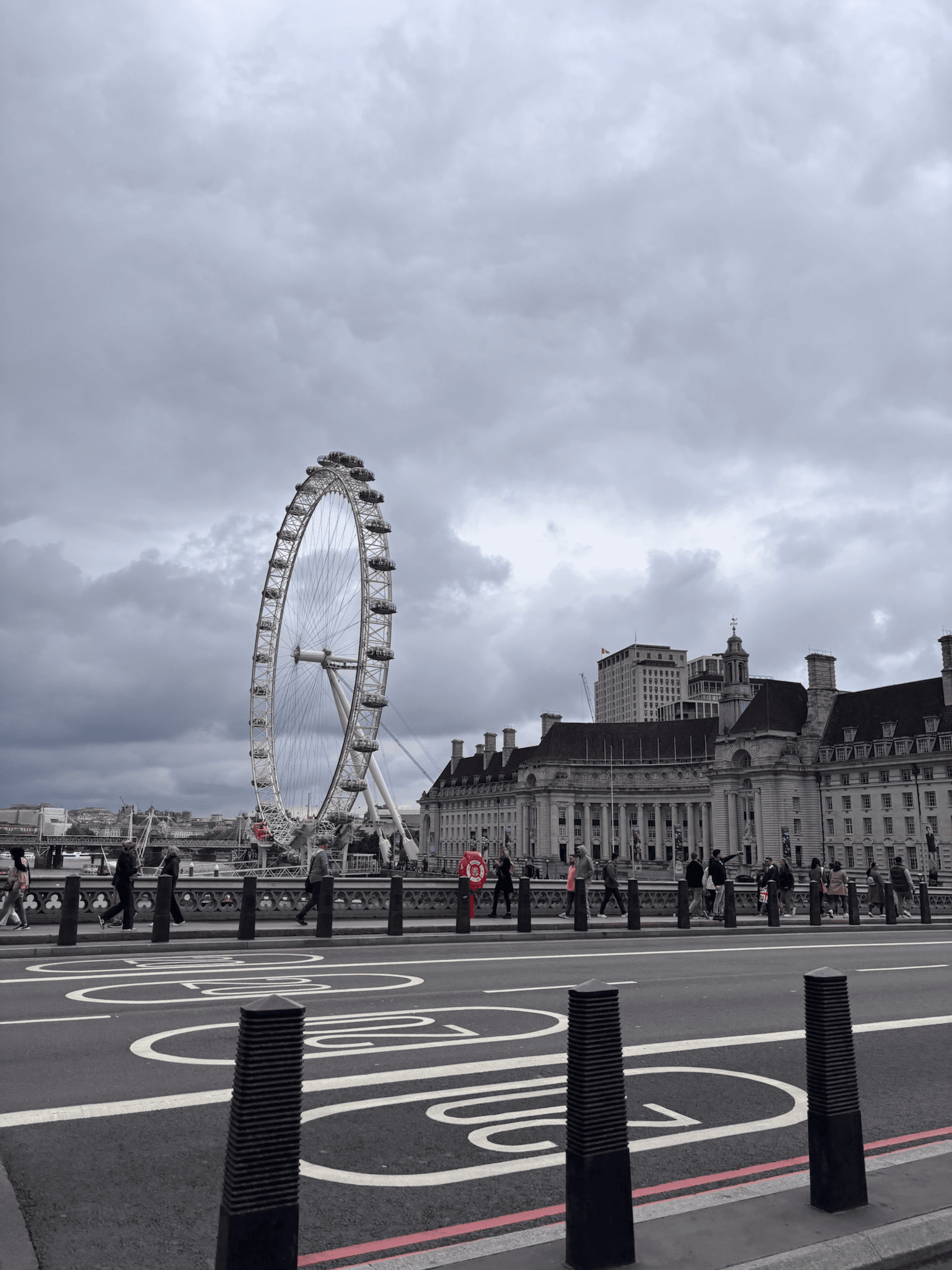 London trip photo card